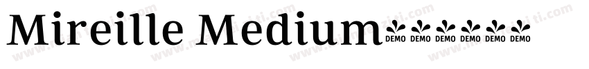 Mireille Medium字体转换